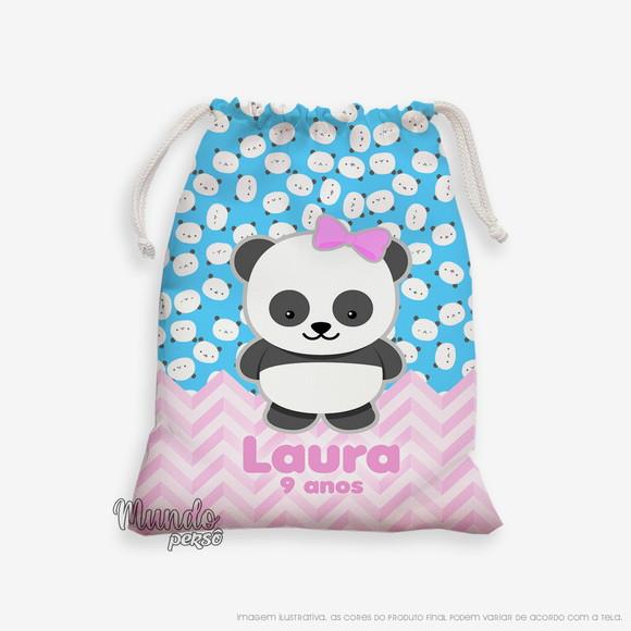 Sacolinha 18cm x 25cm Panda