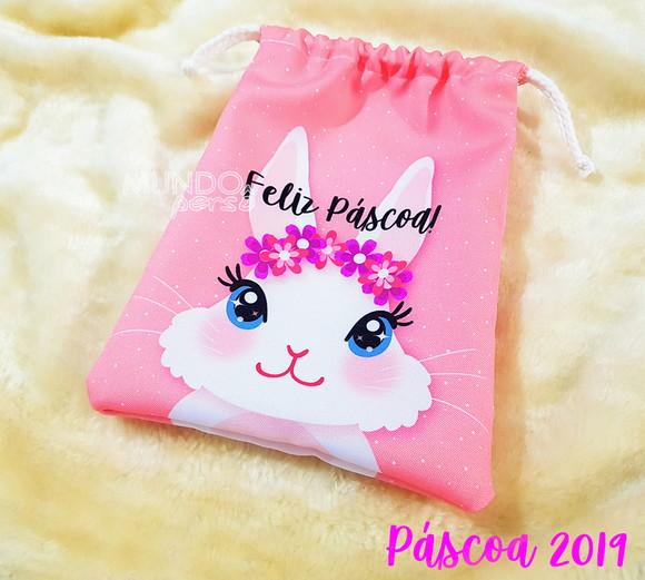 Sacolinha 18cm x 25cm Páscoa
