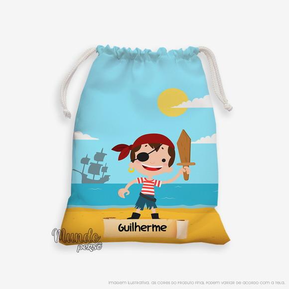 Sacolinha 18cm x 25cm Pirata