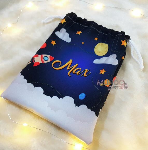 Sacolinha 18cm x 25cm Planetas