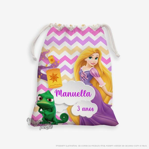 Sacolinha 18cm x 25cm Rapunzel