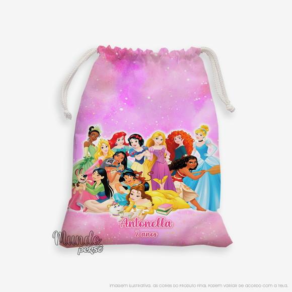 Sacolinha 18cm x 25cm Princesas