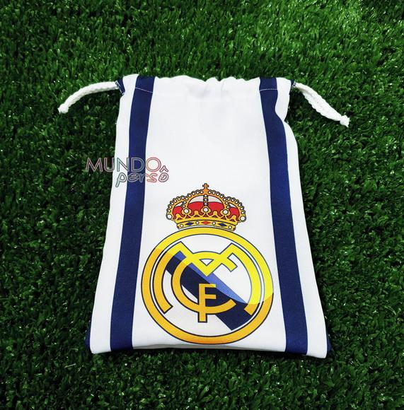 Sacolinha 18cm x 25cm Real Madrid
