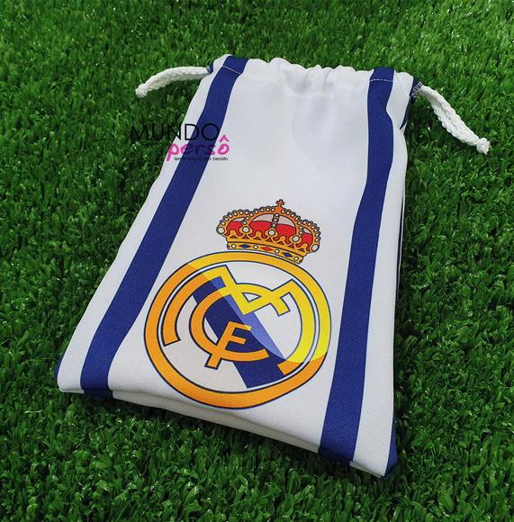 Sacolinha 18cm x 25cm Real Madrid