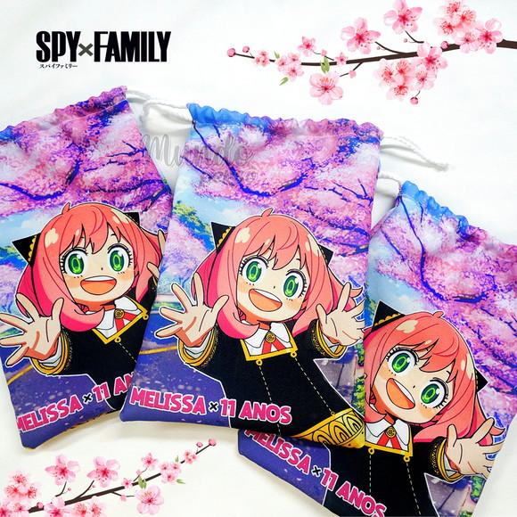 Sacolinha 18cm x 25cm Spy Family - Anya