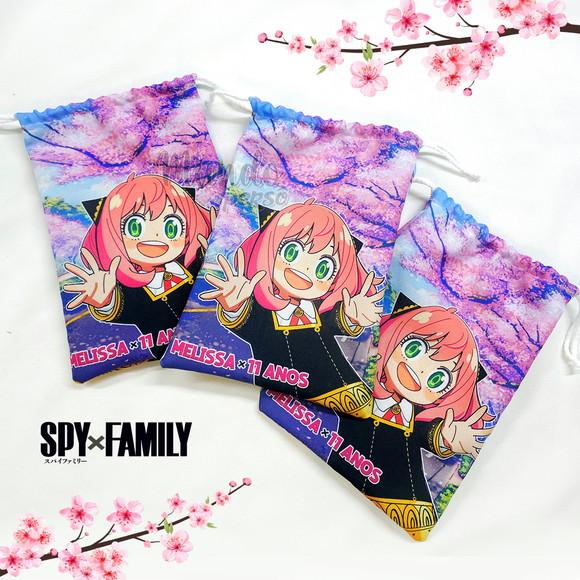 Sacolinha 18cm x 25cm Spy Family - Anya