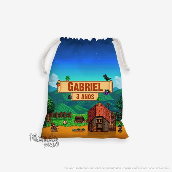 Sacolinha 18cm x 25cm Stardew Valley