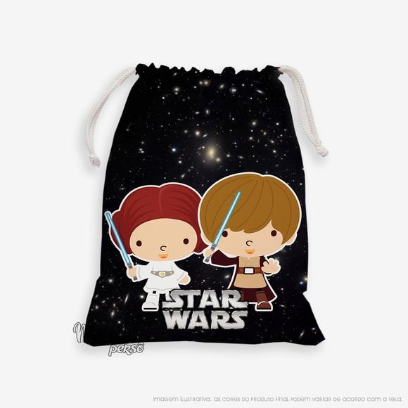 Sacolinha 18cm x 25cm Star Wars
