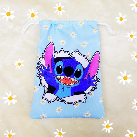 Sacolinha 18cm x 25cm Stitch