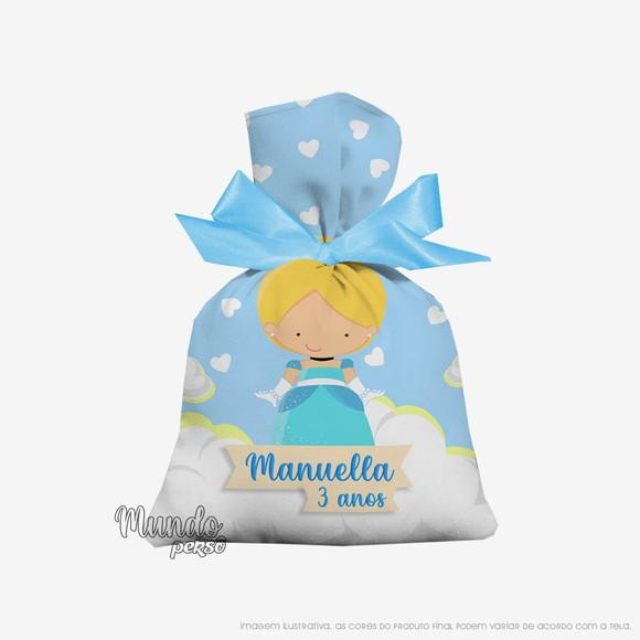 Saquinho Cinderela Cute 15cm X 20cm