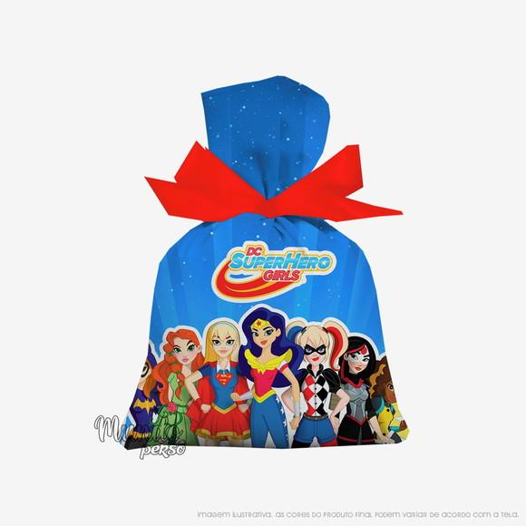 Saquinho Dc Superhero Girl 15cm x 20cm