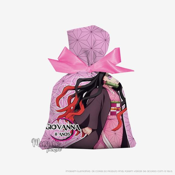 Saquinho Demon Slayer 15cm x 20cm