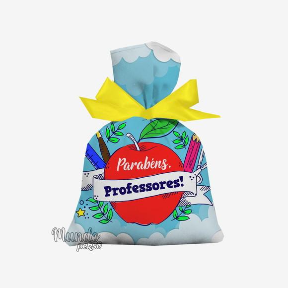 Saquinho Dia dos Professores 15cm x 20cm