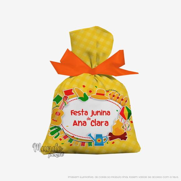 Saquinho Festa Junina 15cm x 20cm
