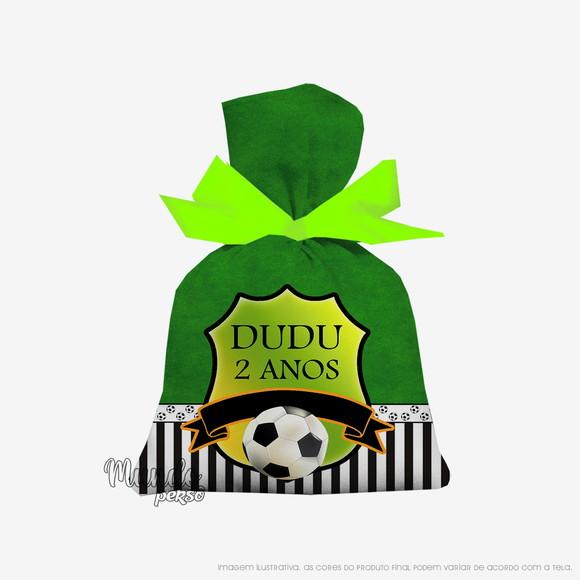 Saquinho Futebol 15cm X 20cm