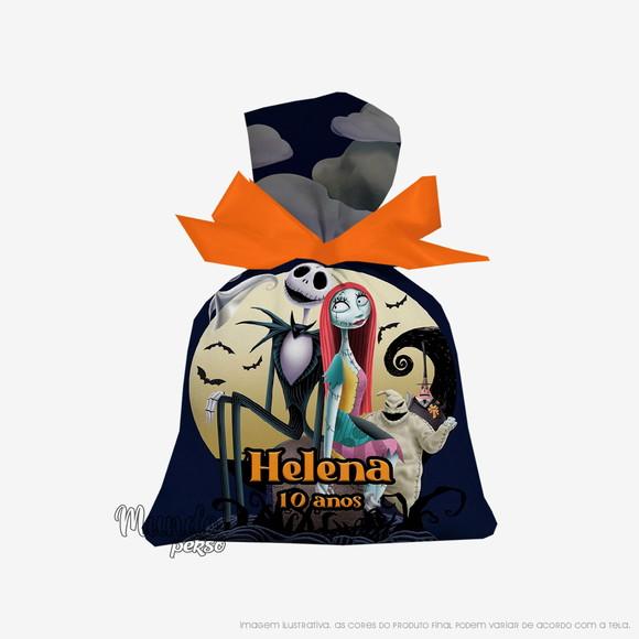 Saquinho Halloween 15cm x 20cm