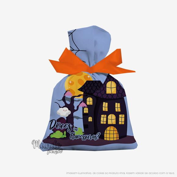 Saquinho Halloween 15cm x 20cm