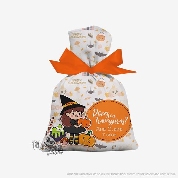 Saquinho Halloween 15cm x 20cm