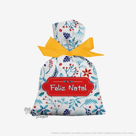 Saquinho Natal 15cm X 20cm