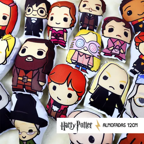 Mini Almofadas Recortadas 12cm Harry Potter