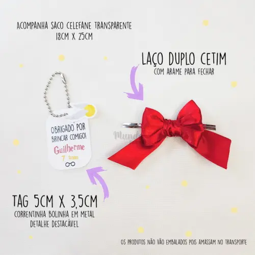 Mini Almofadas Recortadas 12cm Harry Potter + Embalagem
