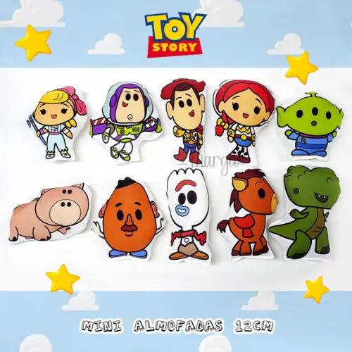 Mini Almofadas Recortadas 12cm Toy Story