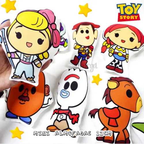 Mini Almofadas Recortadas 12cm Toy Story