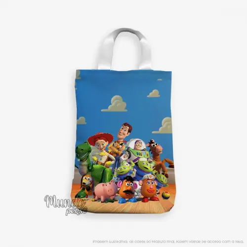 Sacola com Alça 18cm x 25cm Toy Story