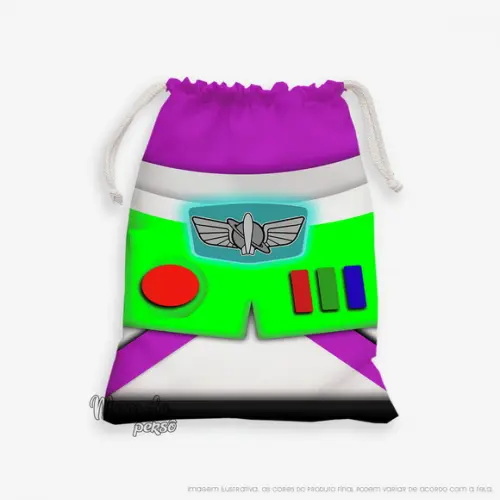 Sacolinha 18cm x 25cm Buzz Lightyear Toy Story