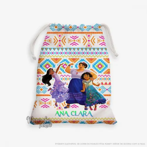 Sacolinha 18cm x 25cm Encanto