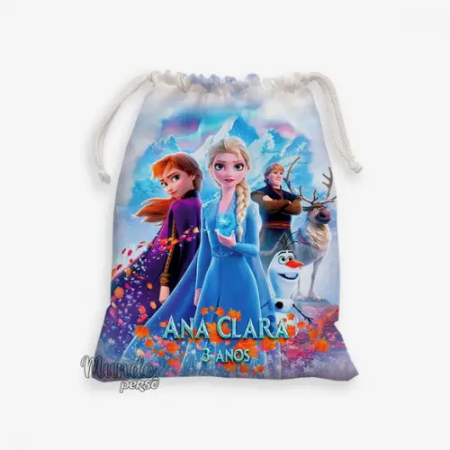 Sacolinha 18cm x 25cm Frozen 2