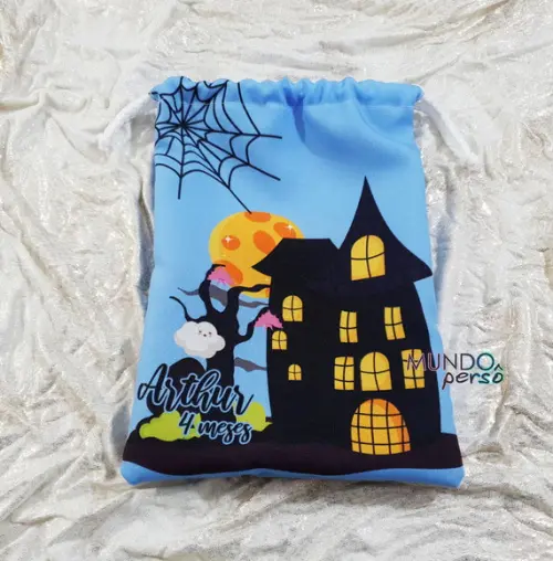 Sacolinha 18cm x 25cm Halloween