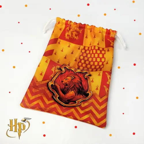 Sacolinha 18cm x 25cm Harry Potter Grifinória