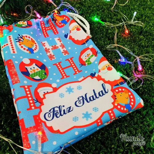 Sacolinha 18cm x 25cm Natal