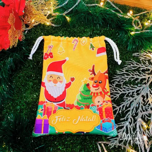 Sacolinha 18cm x 25cm Natal