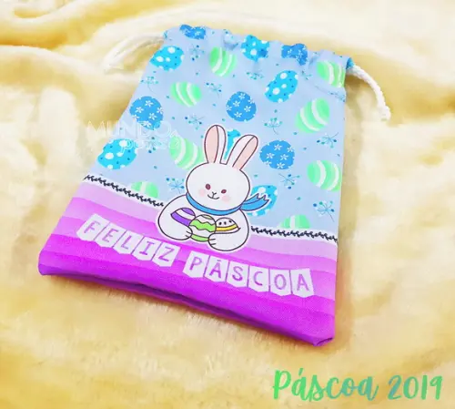 Sacolinha 18cm x 25cm Páscoa