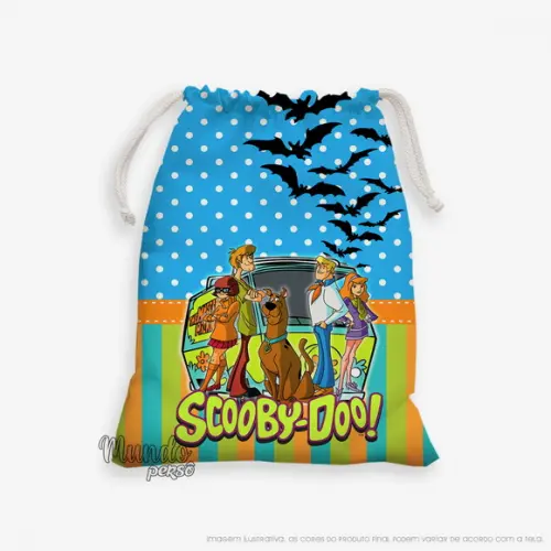Sacolinha 18cm x 25cm Scooby-doo