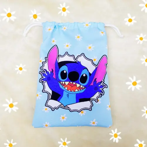 Sacolinha 18cm x 25cm Stitch