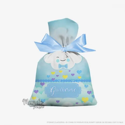 Saquinho Chuva de Amor 15cm x 20cm