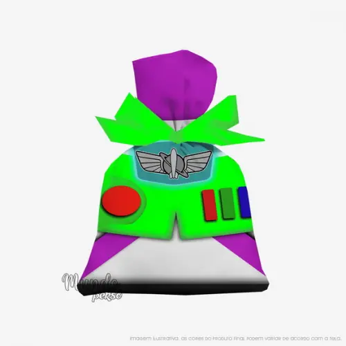 Saquinho Buzz Toy Story 15cm X 20cm