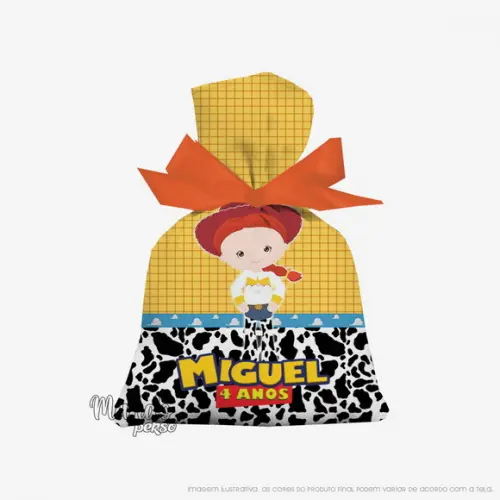 Saquinho Jessie Cute 15cm X 20cm