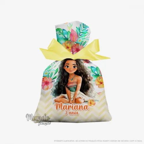 Saquinho Moana 15cm x 20cm