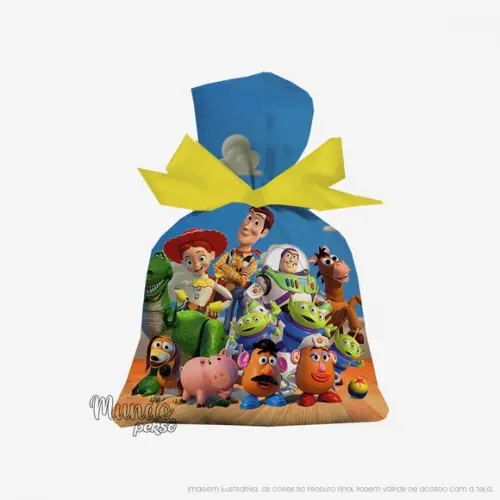 Saquinho Toy Story 15cm x 20cm