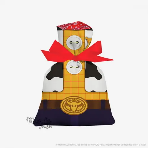 Saquinho Woody Toy Story 15cm x 20cm