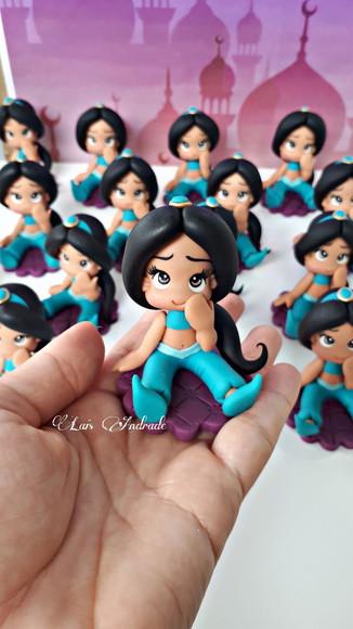 Aplique princesa Jasmine biscuit