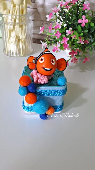 Caixinha luxo Nemo em biscuit