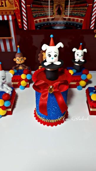 Cofrinho luxo circo