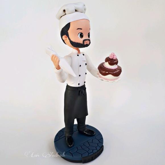 Confeiteiro Personalizado em biscuit