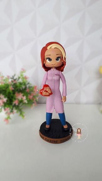 Podóloga Personalizada em Biscuit | 20 cm Alt
