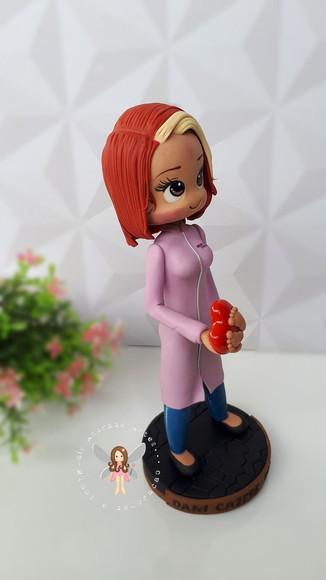 Podóloga Personalizada em Biscuit | 20 cm Alt